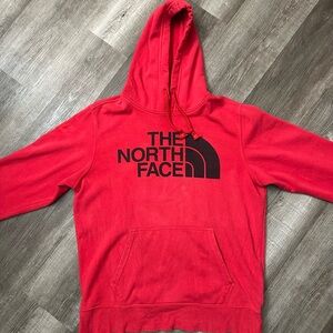 The North Face Surgent Half Dome Red Hoodie